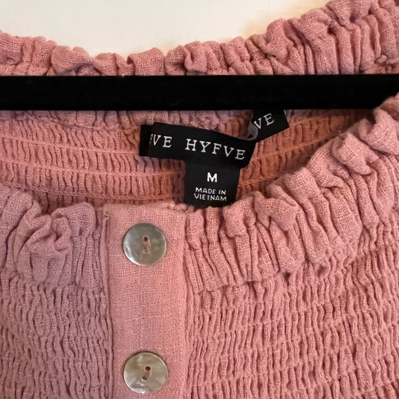 BRAND NEW off the shoulder mauve women’s top, size medium - Picture 5 of 5